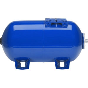 VAREM Horizontal Pressure Tank, Blue color tank