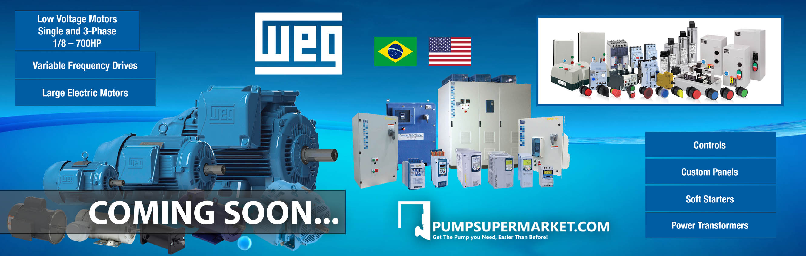 Pumpdepot-WEG- pump supermarket- water pumps in Miami Florida United States- Water pump supplier