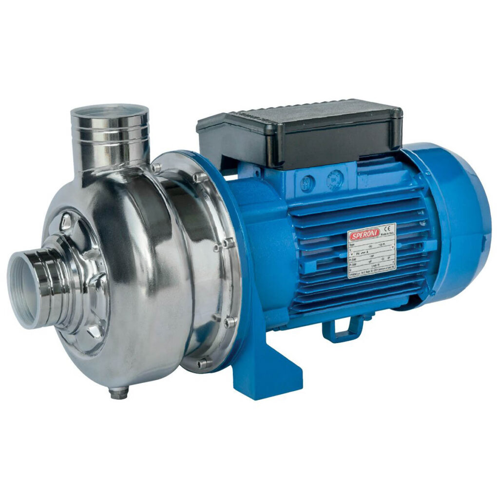 Open Impeller Centrifugal Water Pump 15000 Gph 3hp Wx500 A22 Ss304 3p